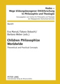 Cover: Children Philosophize Worldwide - Peter Lang Verlag