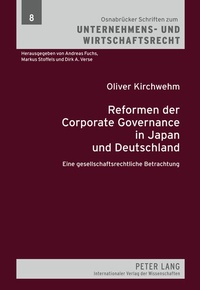 Abbildung von: Reformen der Corporate Governance in Japan und Deutschland - Peter Lang Verlag