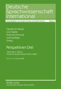 Cover: Perspektiven Drei - Peter Lang Verlag
