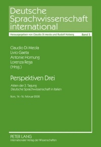 Abbildung von: Perspektiven Drei - Peter Lang Verlag