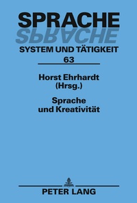 Abbildung von: Sprache und Kreativität - Peter Lang Verlag