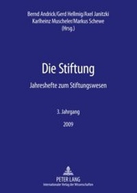 Enlarge image Cover: Die Stiftung - Peter Lang Verlag
