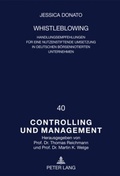 Cover: Whistleblowing - Peter Lang Verlag