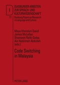Cover: Code Switching in Malaysia - Peter Lang Verlag