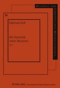 Cover: Die Harmonik Anton Bruckners - Peter Lang Verlag