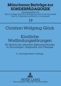 Abbildung von: Kindliche Wortfindungsstörungen - Peter Lang Verlag