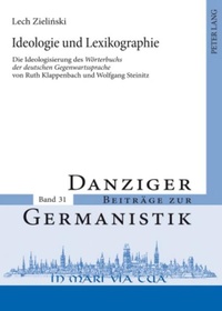Abbildung von: Ideologie und Lexikographie - Peter Lang Verlag