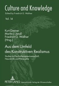 Cover: Aus dem Umfeld des Konstruktiven Realismus - Peter Lang Verlag