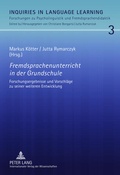 Bild: Fremdsprachenunterricht in der Grundschule - Peter Lang Verlag