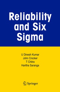 Enlarge image Cover: Reliability and Six Sigma - Springer