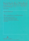Cover: &laquo;Par condicio creditorum&raquo; - Peter Lang Verlag