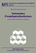 Cover: Autonomes Fremdsprachenlernen - Peter Lang Verlag
