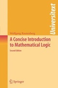 Cover: A Concise Introduction to Mathematical Logic - Springer