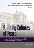 Cover: Building Cultures of Peace - Peter Lang Verlag