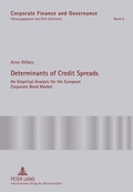 Cover: Determinants of Credit Spreads - Peter Lang Verlag