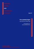 Cover: Vis ac potestas legum - Peter Lang Verlag