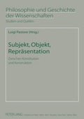 Cover: Subjekt, Objekt, Repr&auml;sentation - Peter Lang Verlag
