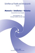Cover: Memoria - Intellectus - Voluntas - Peter Lang Verlag