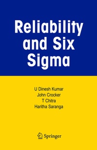 Enlarge image Cover: Reliability and Six Sigma - Springer