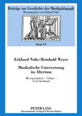 Cover: Musikalische Unterweisung im Altertum - Peter Lang Verlag