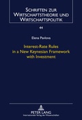 Cover: Interest-Rate Rules in a New Keynesian Framework with Investment - Peter Lang Verlag