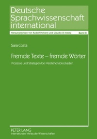 Abbildung von: Fremde Texte - fremde Wörter - Peter Lang Verlag