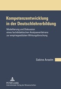 Cover: Kompetenzentwicklung in der Deutschlehrerbildung - Peter Lang Verlag
