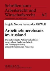 Abbildung von: Arbeitnehmereinsatz im Ausland - Peter Lang Verlag