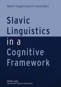 Abbildung von: Slavic Linguistics in a Cognitive Framework - Peter Lang Verlag