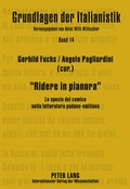 Cover: &laquo;Ridere in pianura&raquo; - Peter Lang Verlag
