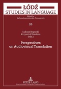 Cover: Perspectives on Audiovisual Translation - Peter Lang Verlag