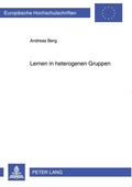 Cover: Lernen in heterogenen Gruppen - Peter Lang Verlag