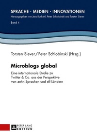 Enlarge image Cover: Microblogs global - Peter Lang Verlag