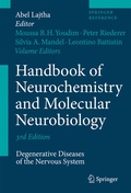 Cover: Handbook of Neurochemistry and Molecular Neurobiology - Springer