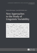 Cover: New Approaches to the Study of Linguistic Variability - Peter Lang Verlag