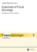 Cover: Essentials of Fiscal Sociology - Peter Lang Verlag