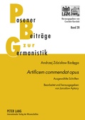 Cover: &laquo;Artificem commendat opus&raquo; - Peter Lang Verlag