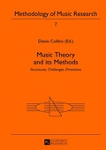 Cover: Music Theory and its Methods - Peter Lang Verlag