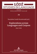 Cover: Explorations across Languages and Corpora - Peter Lang Verlag