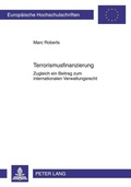 Cover: Terrorismusfinanzierung - Peter Lang Verlag