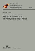 Cover: Corporate Governance in Deutschland und Spanien - Peter Lang Verlag