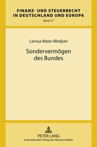 Abbildung von: Sondervermögen des Bundes - Peter Lang Verlag