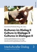 Cover: Kulturen im Dialog II- Culture in Dialogo II- Cultures in Dialogue II - Peter Lang Verlag