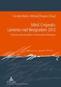 Cover: Milos Crnjanski: Lamento nad Beogradom 2012 - Peter Lang Verlag