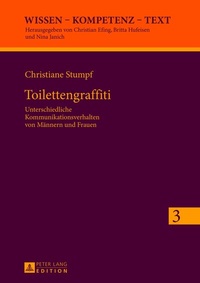 Abbildung von: Toilettengraffiti - Peter Lang Verlag