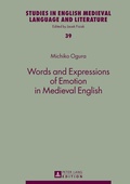 Cover: Words and Expressions of Emotion in Medieval English - Peter Lang Verlag