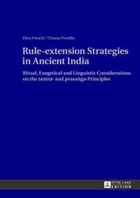 Abbildung von: Rule-extension Strategies in Ancient India - Peter Lang Verlag