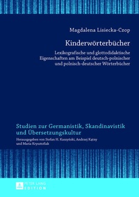 Abbildung von: Kinderwörterbücher - Peter Lang Verlag