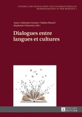 Cover: Dialogues entre langues et cultures - Peter Lang Verlag