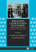 Cover: &laquo; Les ge&ocirc;les de la diff&eacute;rence ? &raquo; - Peter Lang Verlag